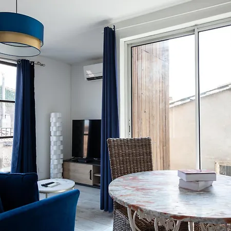 Rooftop privé - Clim - Place Carnot - Wifi Apartmán *